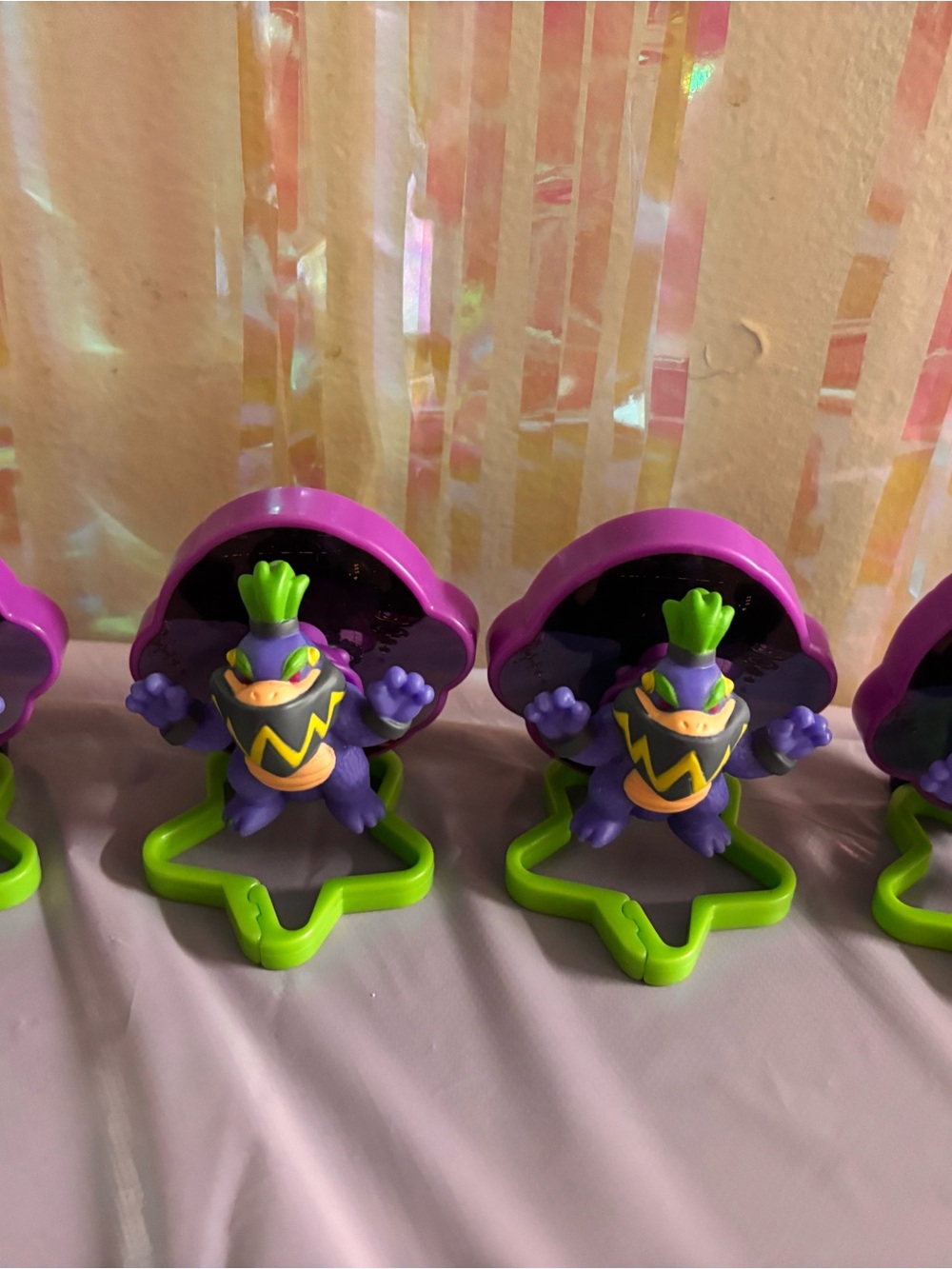 Super Mario Galaxy Movie Mcdonald’s Toys Wonder Bowser Jr Figures